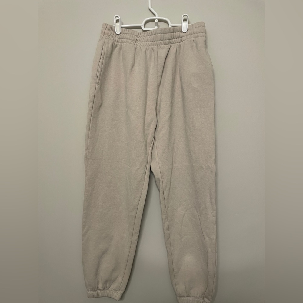 Beige Sweatpants